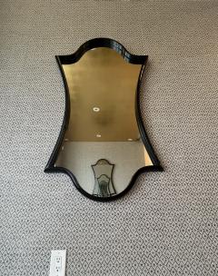 Pair of Gloss Lacquered Wood Wall Mirrors - 4547006