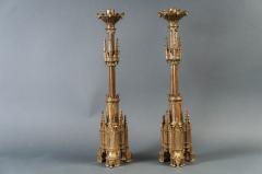 Pair of Gothic Candlesticks - 4001520