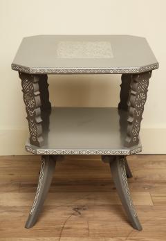 Pair of Grey Lacquered Tables - 1658250