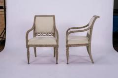 Pair of Gustavian Armchairs - 3532085