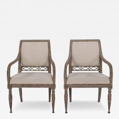 Pair of Gustavian Armchairs - 3561441