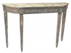 Pair of Gustavian Demilune Tables - 2158406