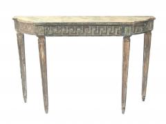 Pair of Gustavian Demilune Tables - 2158407