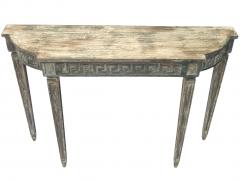 Pair of Gustavian Demilune Tables - 2158417