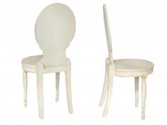 Pair of Gustavian Hall Chairs - 569135