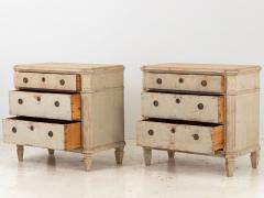 Pair of Gustavian Style Chests of Drawers - 3099159