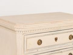 Pair of Gustavian Style Chests of Drawers Early 20th C  - 3392597