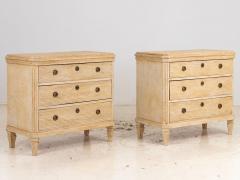 Pair of Gustavian Style Chests of Drawers Early 20th C  - 3864668