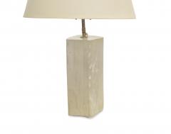 Pair of Gypsum Lamps - 547465