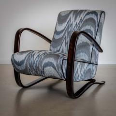 Pair of H 269 Lounge Chairs by Jind ich Halabala Czech Republic 1930s - 4431650