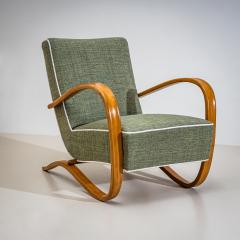 Pair of H 269 Lounge Chairs by Jind ich Halabala Czechia 1930s - 4542604