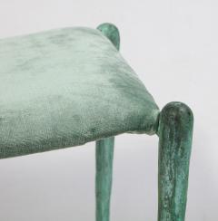Pair of Hand Made Patinated Bronze Benches - 2211228