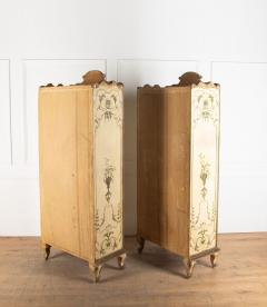 Pair of Hand Painted Venetian Cabinets - 3777386