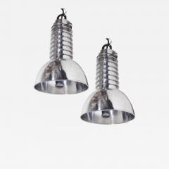 Pair of Hanging Industrial Fixtures - 1509170