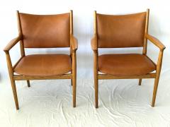 Pair of Hans Wegner JH 509 Armchairs - 3869081