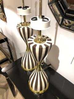 Pair of Harlequin Table Lamps by Gerald Thurston - 1455982