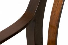 Pair of Harvey Probber American Mid Century Slat Back Wood and Caned Seat Side C - 4631469