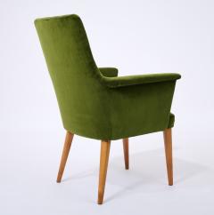 Pair of High Back Italian Armchairs 1960s - 4340300