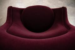 Pair of High Back Lounge Chairs Ottoman by Warren Platner for Knoll - 3057549