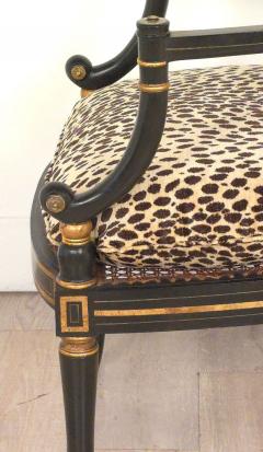 Pair of Hollywood Regency Armchairs England circa 1920 - 4086022