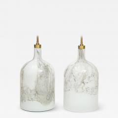 Pair of Holmegaard lamps Designed by Michael Bang  - 1940518
