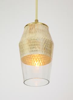 Pair of Honeycomb Pendant Lights - 1844580