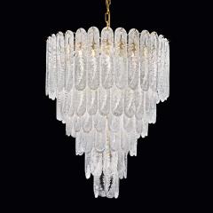 Pair of Huge Italian Murano Glass Chandelier - 1728186