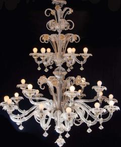 Pair of Impressive Murano Chandeliers by Seguso 1960 - 1780403