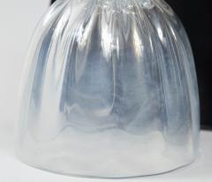 Pair of Iridescent Clear Ball Lamps Contemporary - 2096943