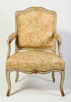 Pair of Italian 18th Century Painted Armchairs - 2587613