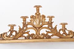 Pair of Italian 19th Century Gold Gilt Candelabra - 1878570