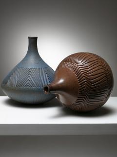 Pair of Italian 50s Ceramic Vases - 4725217