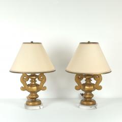 Pair of Italian Antique Urns Mounted as Lamps - 4132306