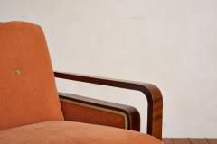 Pair of Italian Art Deco Armchairs - 4277954