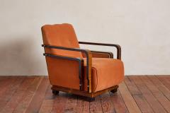 Pair of Italian Art Deco Armchairs - 4277956