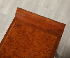 Pair of Italian Art Deco Mahogany Stools circa 1930 - 4423301