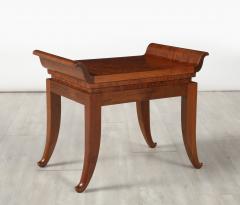 Pair of Italian Art Deco Mahogany Stools circa 1930 - 4423302