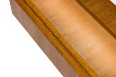 Pair of Italian Art Deco Style Single Drawer Marble Top End Tables - 4655305