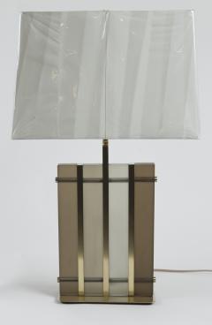 Pair of Italian Artisan Taupe Lamps Contemporary - 2280673