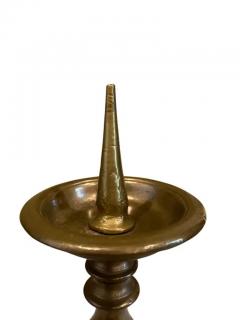 Pair of Italian Baroque Bronze Pricket Candlesticks - 4130078