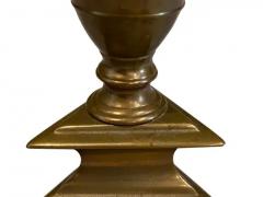 Pair of Italian Baroque Bronze Pricket Candlesticks - 4130159