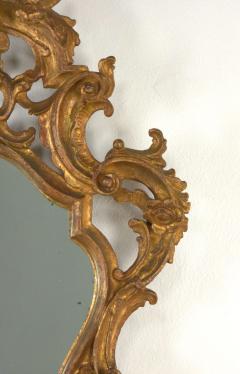 Pair of Italian Baroque Giltwood Mirrors circa 1800 - 4095261