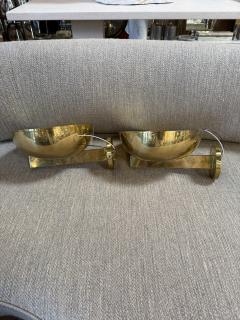 Pair of Italian Bowl Shape Sconces - 4538649