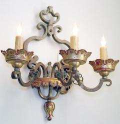 Pair of Italian Bronze Sconces - 778864