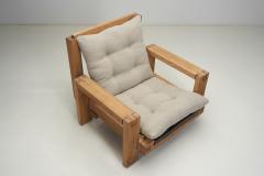 Pair of Italian Brutalist Armchairs Italy 1970s - 4348891