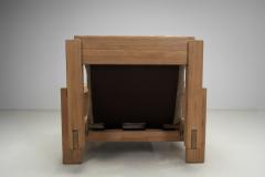 Pair of Italian Brutalist Armchairs Italy 1970s - 4348901