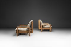Pair of Italian Brutalist Armchairs Italy 1970s - 4349091