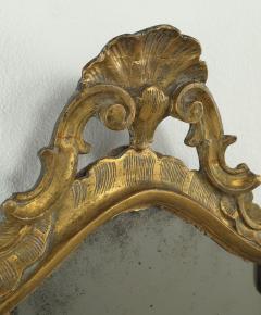 Pair of Italian Carved and Giltwood Mirrors with Original Glass 19th century - 4112418