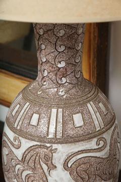 Pair of Italian Ceramic Lamps - 307295