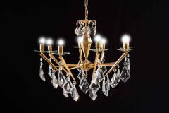 Pair of Italian Chandelier Sciolari Style 1980s - 658158